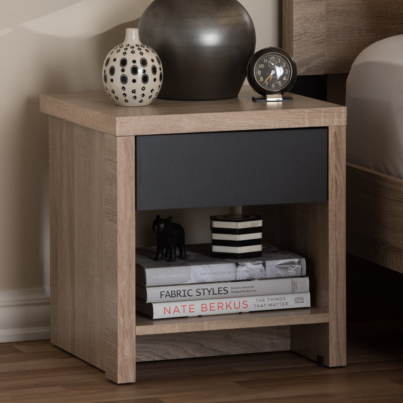 Table de chevet 1 tiroir Ashton