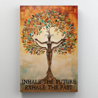 «Kiayra Inhale The Futur Exhale The Past», impression sur toile