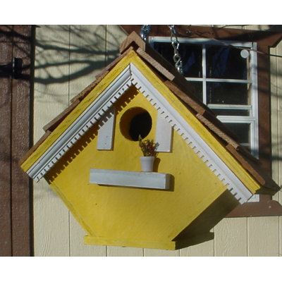 Arrighetto 7 in. H x 8 in. W x 7 in. D Hanging Birdhouse