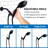 Adjustable Shower System With 6 Settings And 71-75" Flexible Hose