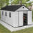 8'W X16'D Storage Shed-121778536