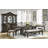 Himrod 100% Polyester Upholstered Bench