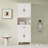 Modern Bathroom Cabinet with Drawer,Soft-Close Doors,and Open Storage,Versatile Storage Layout-1131196150