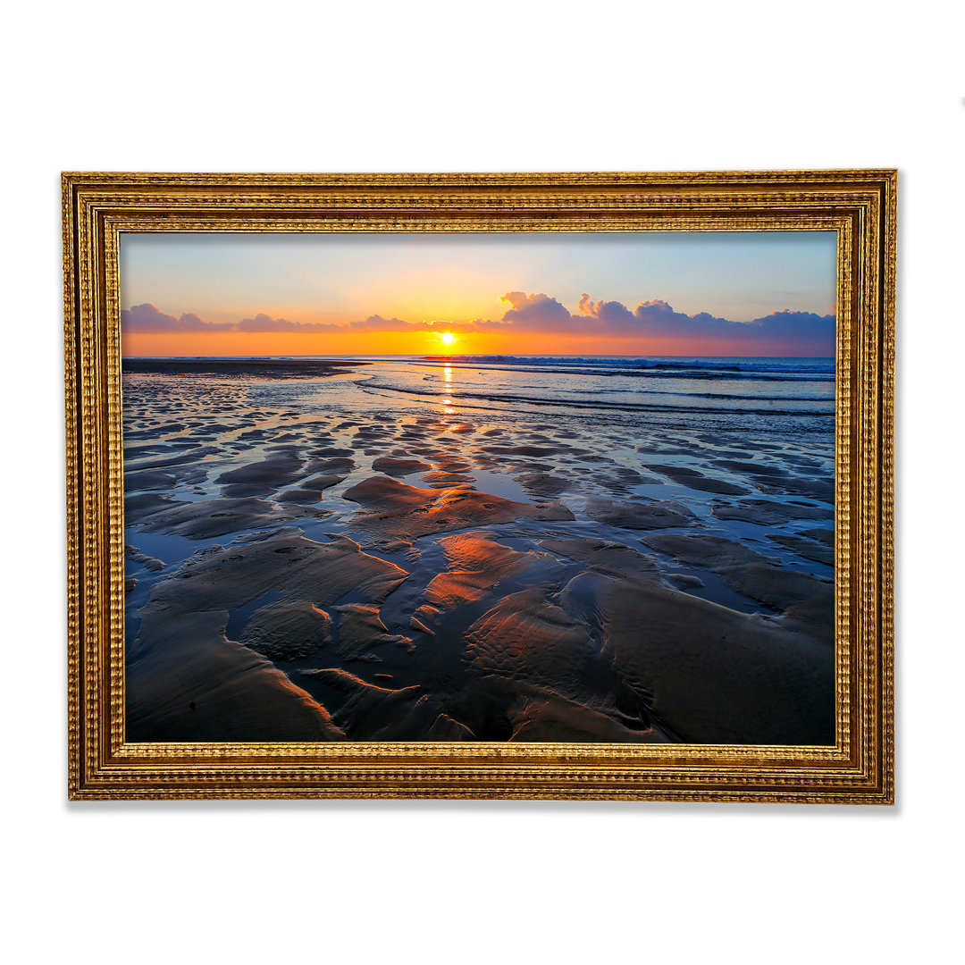 Gerahmtes Bild Sun Beam Sands