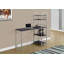 Bureaux | Bureau d'ordinateur moderne de 48 pouces avec tablettes de rangement, stratifié brun et amp; Gris métal | Espresso | Panneau de fibres à densité moyenne-1469676624