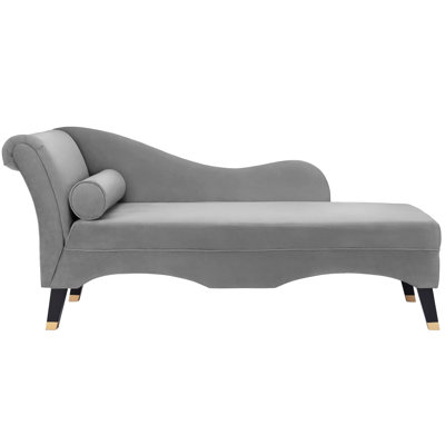 Kayzia Velvet Chaise Lounge