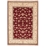 Wool Floral Area Rug