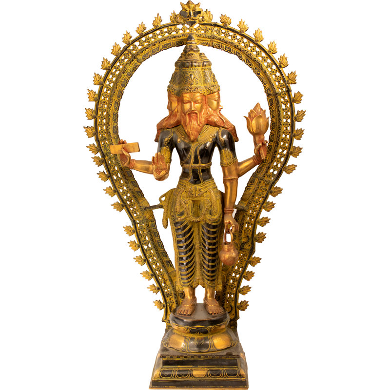 Brahma, un des Trimurti - le triomphe suprême (grand format)