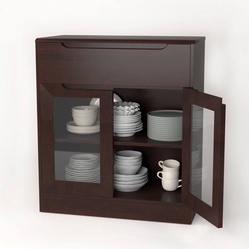 Buffet de cuisine avec garde-manger