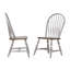 Chaise d’appoint en bois massif en gris clair windsor Country Grove