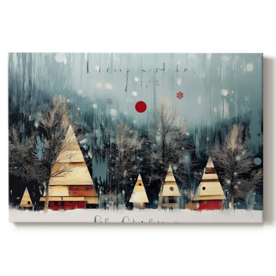 Art de Noël des Fêtes de Noël III - Toile tendue avec châssis - Lxxi