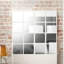 Square Mirror 9 Piece Wall Sticker