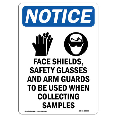 Face Shields Safety Sign