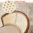 Nordic style solid wood round table set