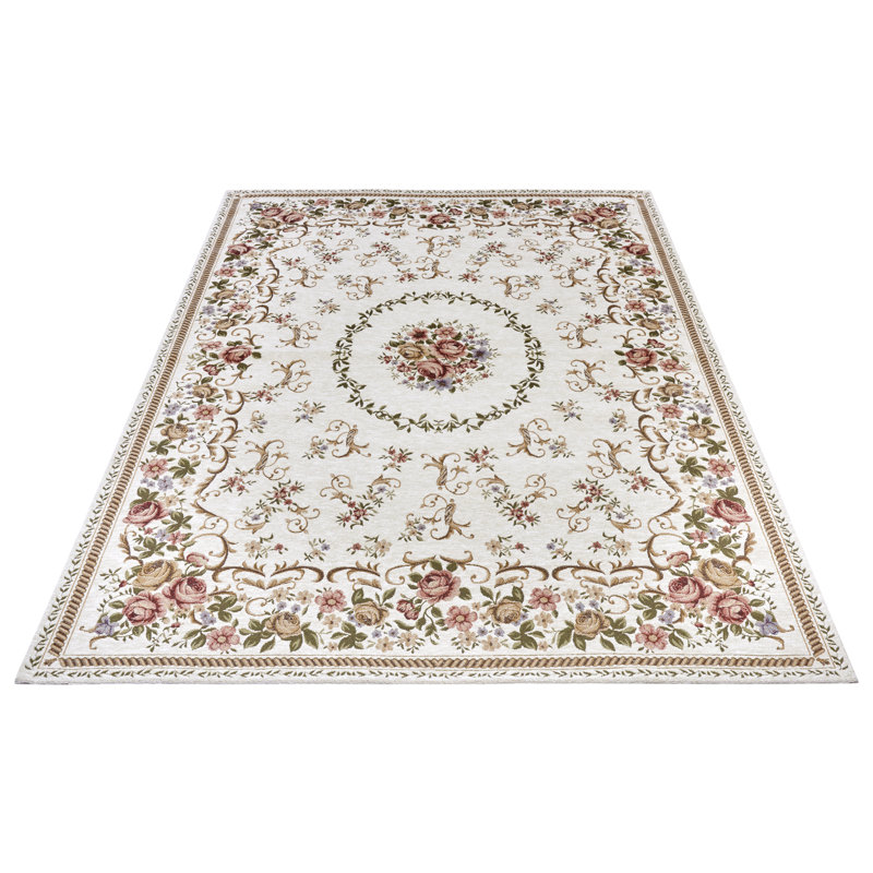 Gobelin Cream Rug, Rectangular 120 x 180cm