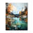 Bold Landscape Canada Emerald Wilderness IV - Canada Wall Clock-99632079