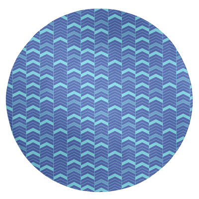 Chenille Chevron Indoor Rug