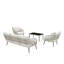 Ensemble de patio 4 pièces en rotin avec coussins Aibhlinn-86794868-86794869