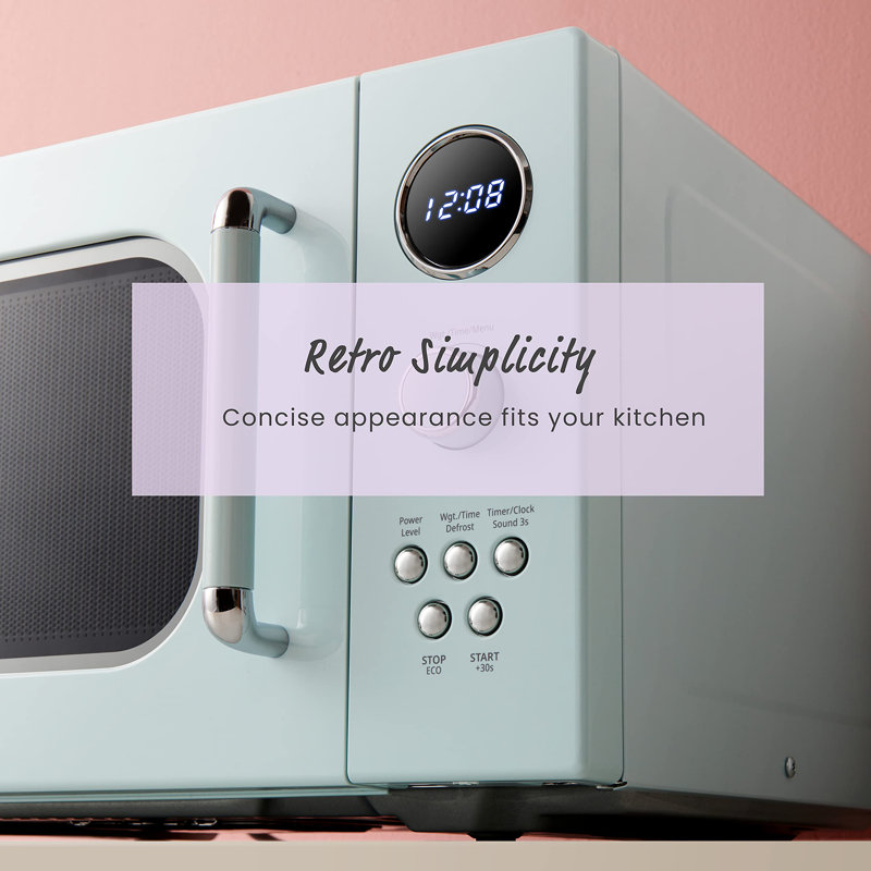 Comfee' 0.9 Cubic Feet 900 Watt Countertop Microwave, Green