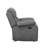 Kalen Gray Chenille Sofa W/ Drop Down Table
