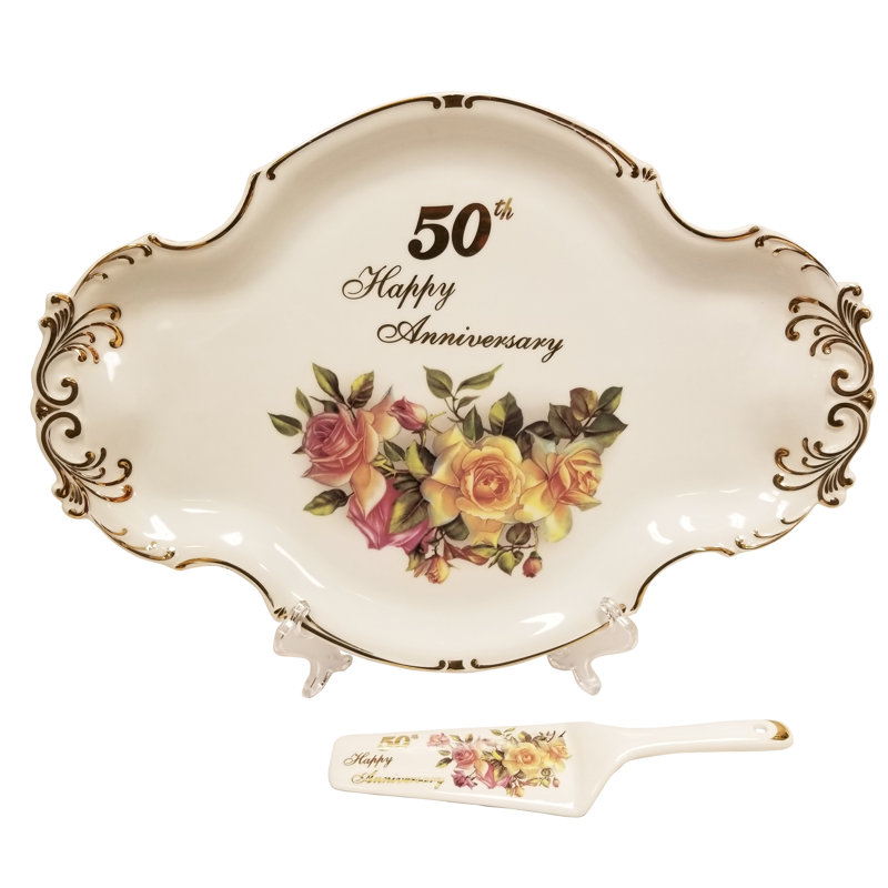 Présentoir à gâteaux 50e anniversaire Skiles