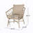 Patio Club Chair with Cushion(Set of 2)