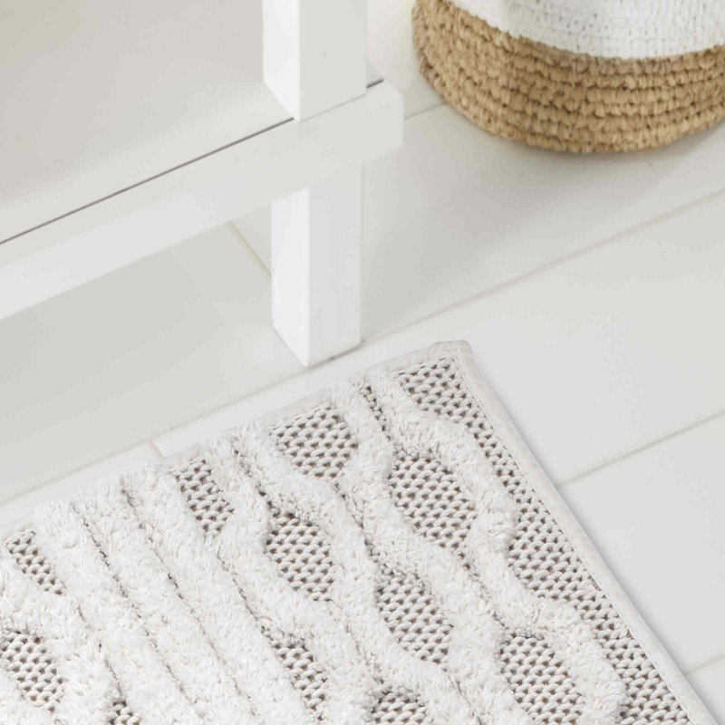 Comolli Cotton Non-Slip Bath Rug