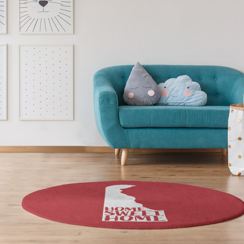 Tapis de poly-chenille en polyester home delaware