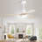 48 Inch Solid Wood Ceiling Fan With Dimmable Light 6 Speed Reversible DC Motor-1183108331-1183108332