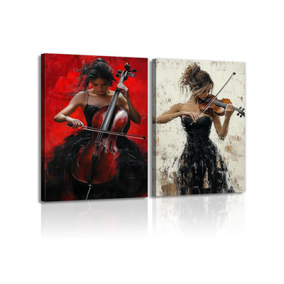 2 Piece Wrapped Canvas Print