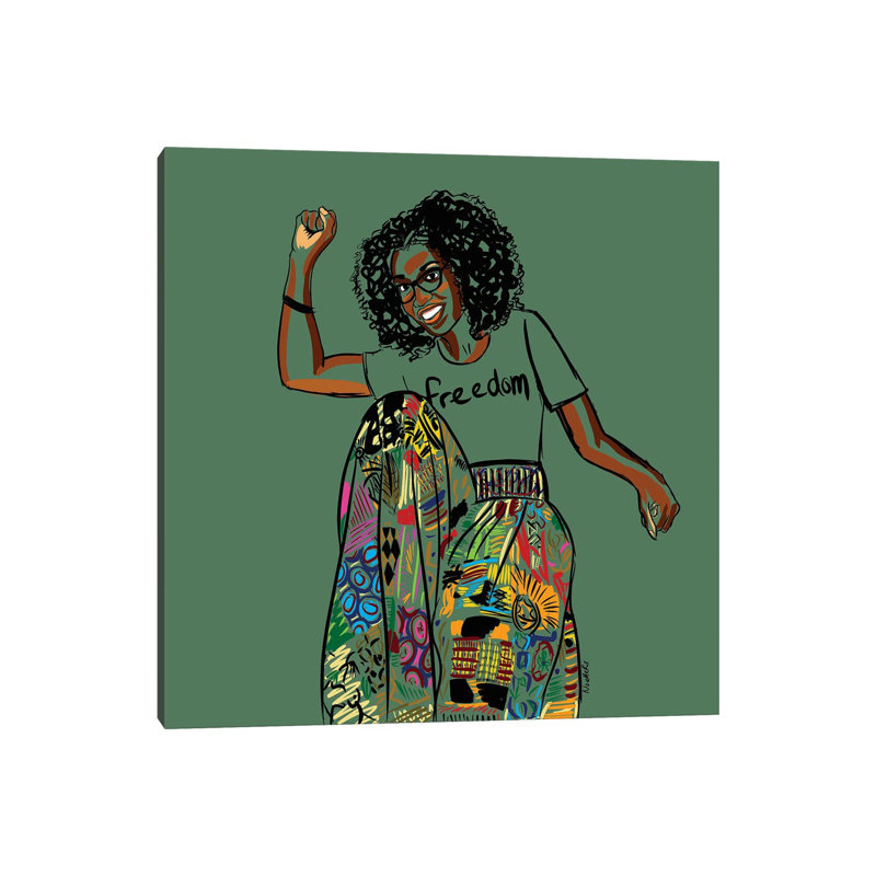 Freedom by NoelleRx - Print on Canvas, Wrapped Canvas, 66.04 cm H x 66.04 cm W x 1.91 cm D