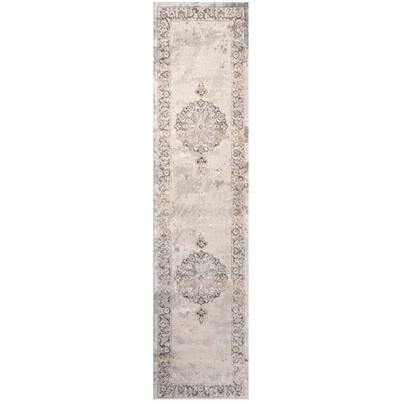 Aniyah Oriental Area Rug, Runner 70 x 240cm