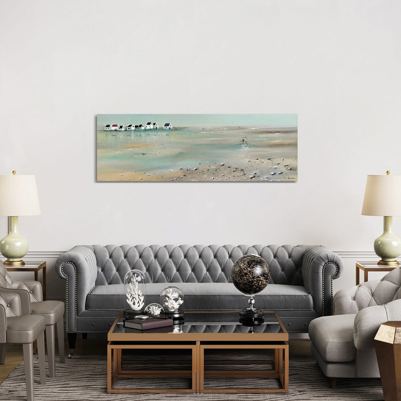Front Line I 1 Piece Wrapped Canvas Panoramic Wall Art, 152.4 cm H x 50.8 cm W x 3.175 cm D