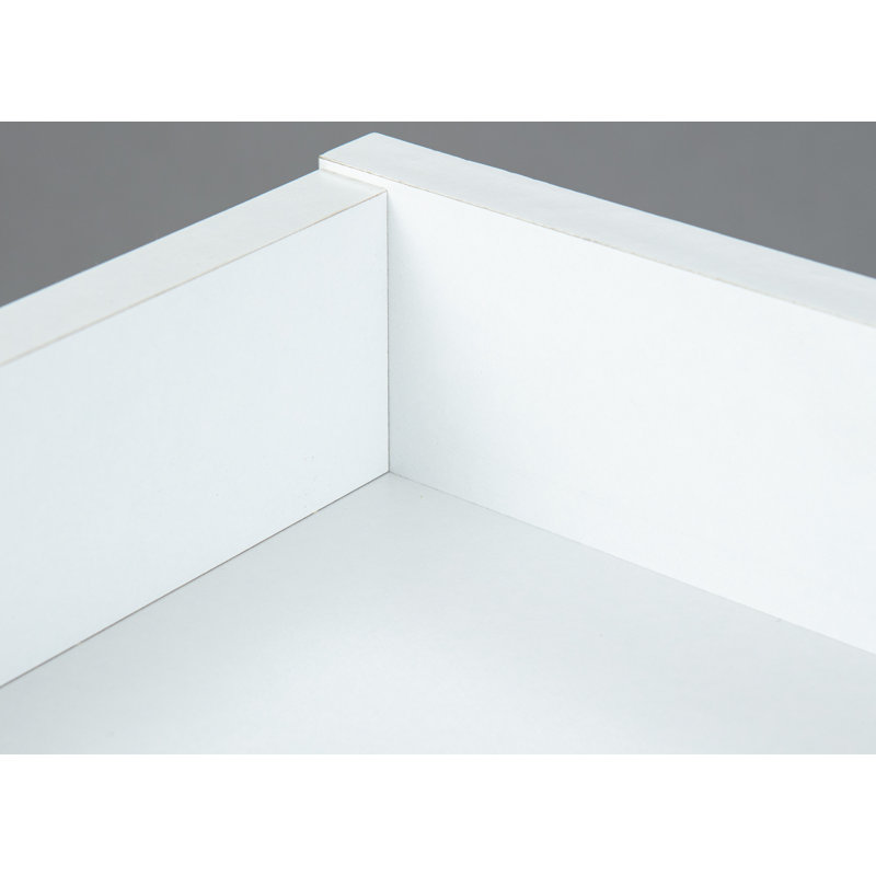 Pronti 4 Drawer Filing Cabinet, White