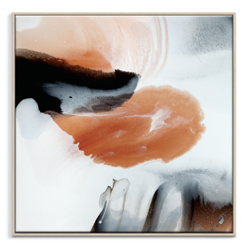 Flow 48 by Chalie MacRae - Print on Canvas, 102cm H x 102cm W, Timber 