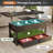  Themistocles Lift Top Coffee Table with Drawers RGB LED Lights Hidden Compartment-1927300076