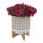 Circles Planter with Stand, White-809530182