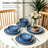  Halo Edge 12 Piece Stoneware Dinnerware Set, Service for 4-886720675
