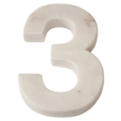 Rania Text & Numbers Letter Block
