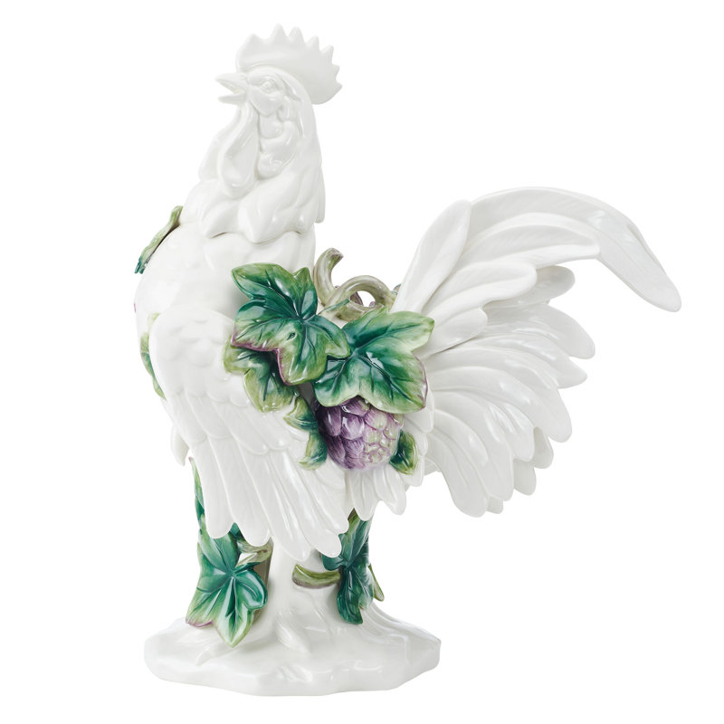 Fitz and Floyd 19 in. Rooster Figurine