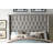 Upholstered Pine Wingback Bed-22248919-22248920