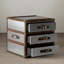 Industrial Retro Aluminum End Table Coffee Table