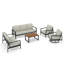 Ensemble de conversation Townsend avec coussins Sunbrella®-93082667-93082662