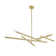 Mendivil Modern 10 - Light Sputnik Linear Chandelier