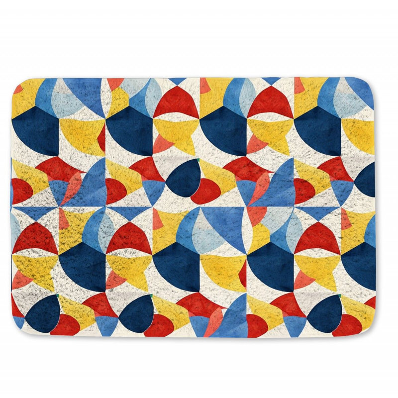 Cihangir Microfiber / Microsuede Non-Slip Bath Mat, 17" W x 24" L