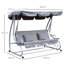 3 Person Porch Swing with Canopy-29071832