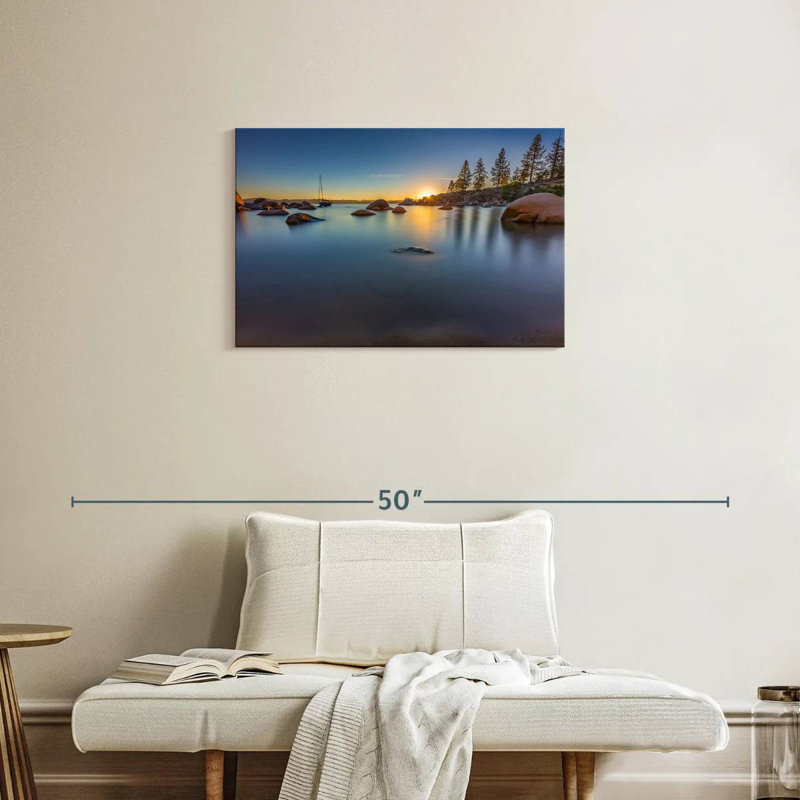 Alvord Lake Tahoe Sundown, H 20 po x l 30 po