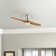 52" Gattis 2 - Blade Flush Mount LED Ceiling Fan with Remote Control and Light Kit