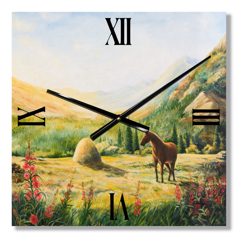Horloge murale matin, Grand