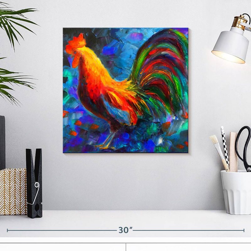 Poulet Brampt, H 16 po x l 16 po